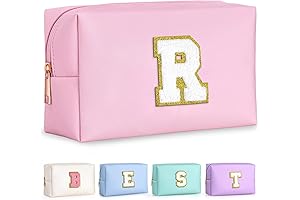 Small Makeup Leather Travel Bag: Gift for Teenage Girl