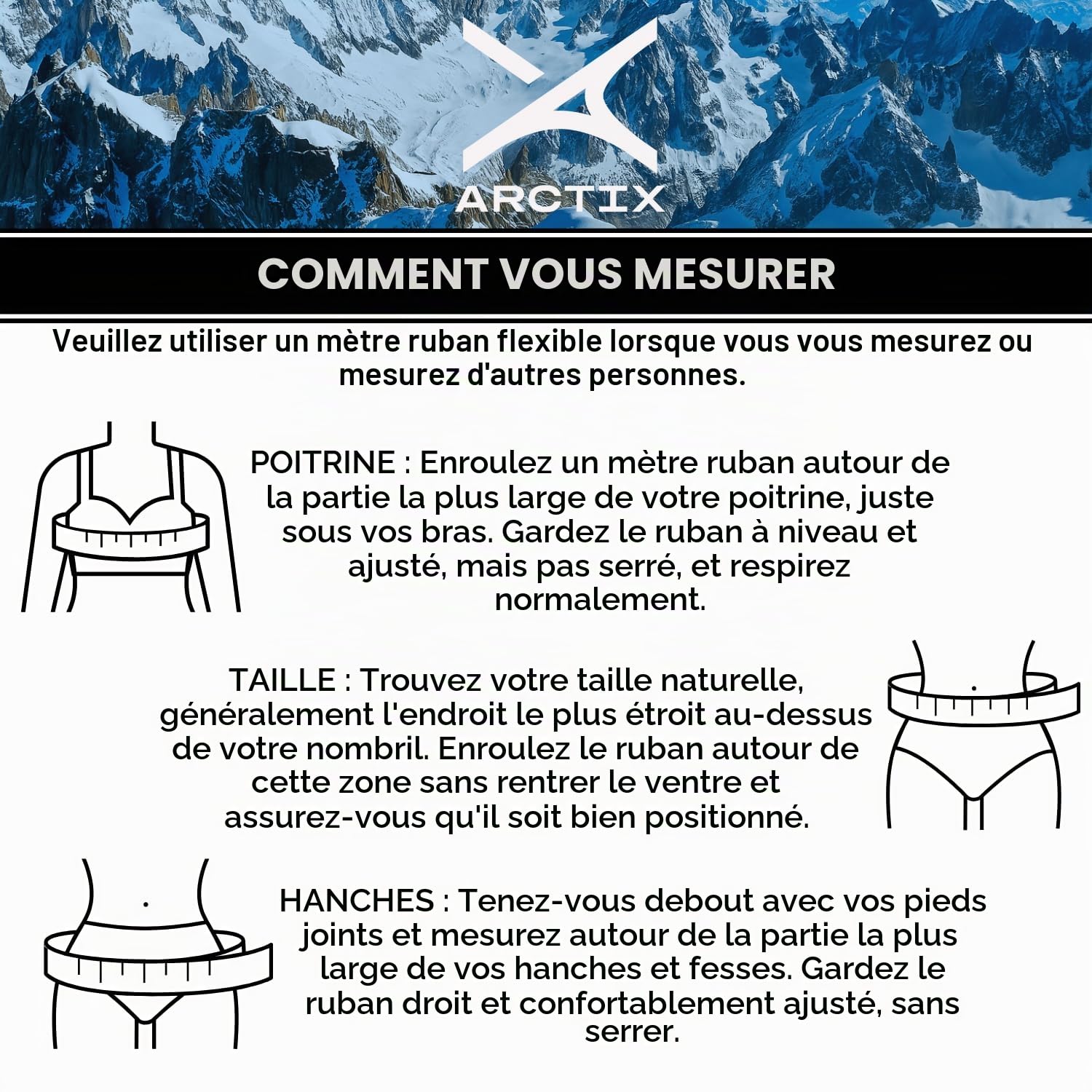 Arctix 36190119 Pantalon de ski Homme Noir FR : S (Taille Fabricant : S)