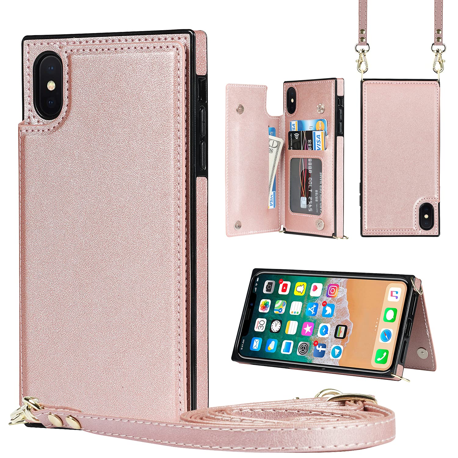 Amazon.co.jp: iPhone XS max ケース ショルダー iphone 10S Max 