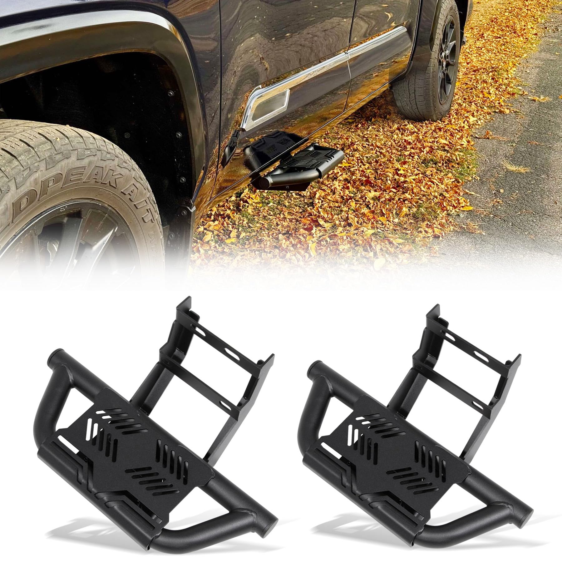 Trumgeta EZ Side Steps Fit for 2022-2025 2026 Toyota Tundra Double