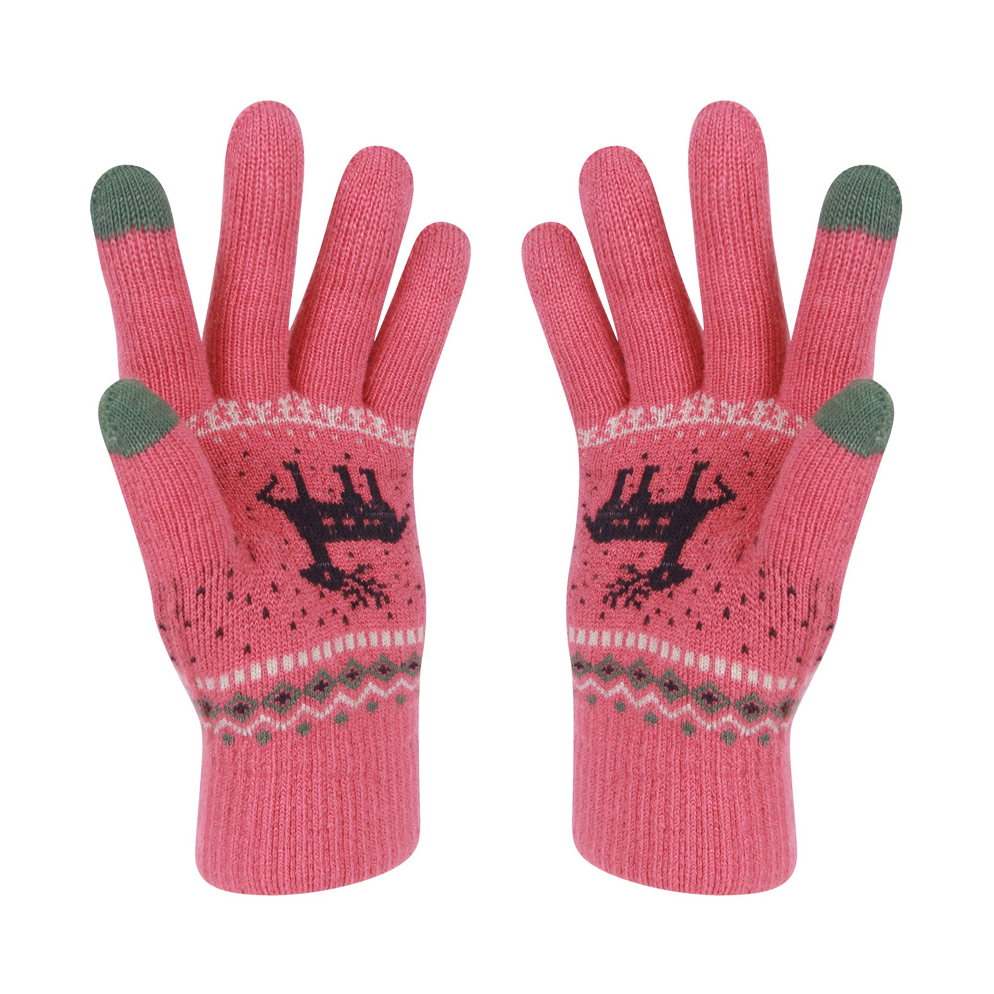 VENIMASEE Guanti invernali touch screen da neve guanti termici uomo donna