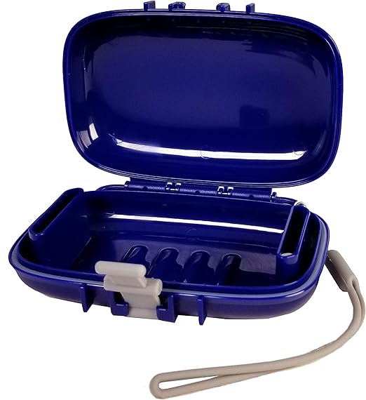 CarryDri EZ Travel Bar Soap Container & Dish Dries with