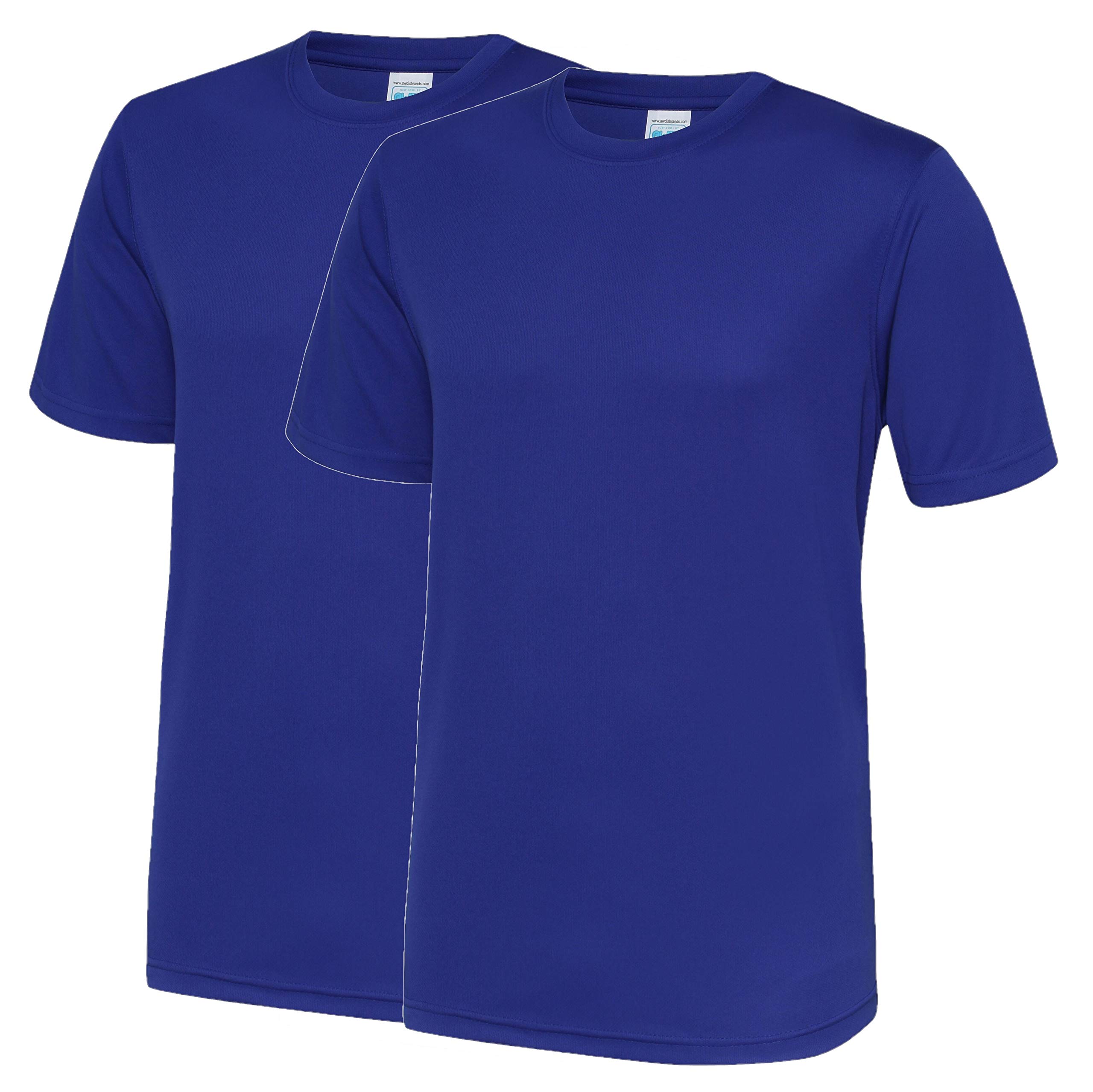 AWDis Just Cool JC001 Cool T 2 Pack - Reflex Blue - Medium