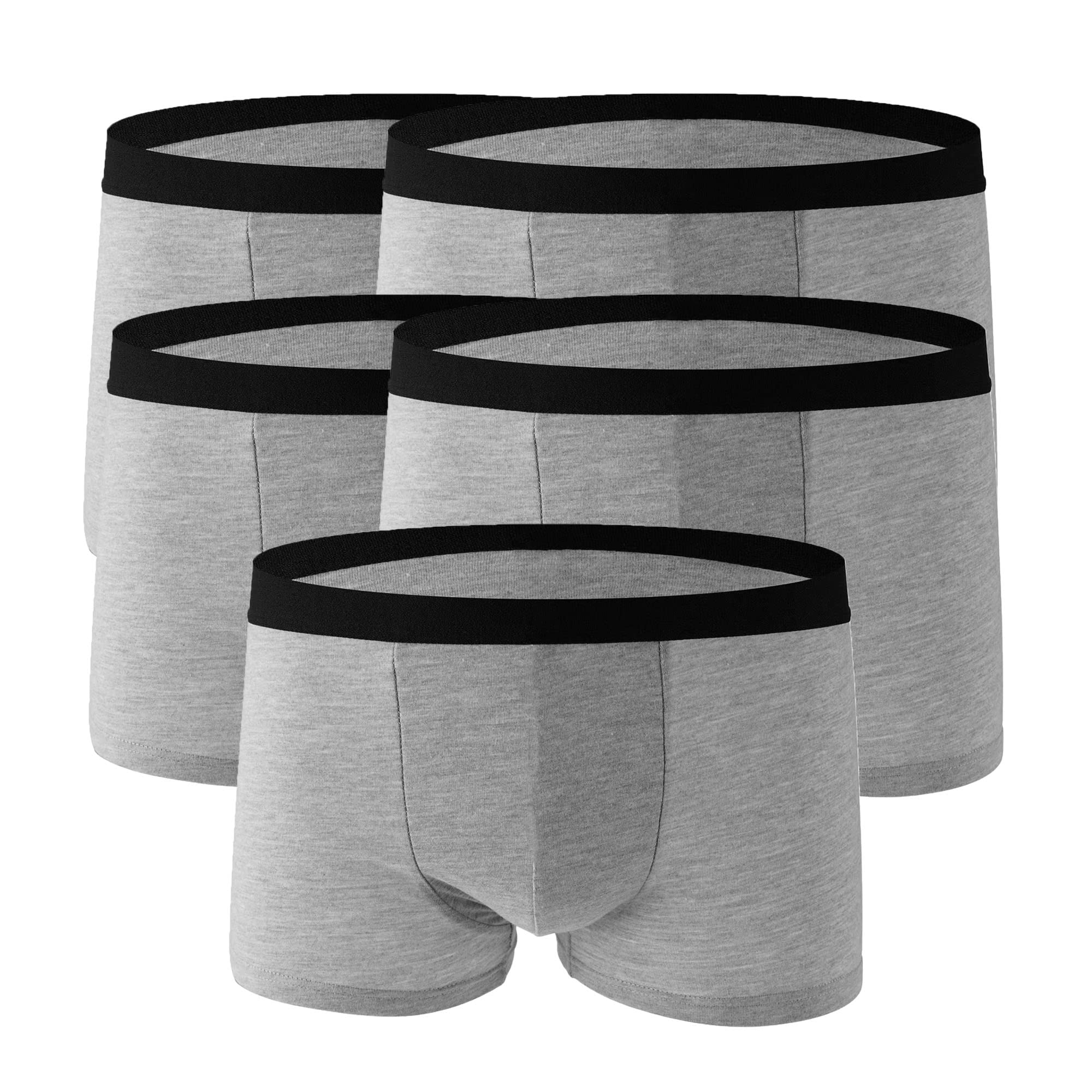 JEShifangjiusu - Confezione da 3 mutande da uomo in cotone, assorbono l'umidità, morbide, confortevoli, traspiranti,