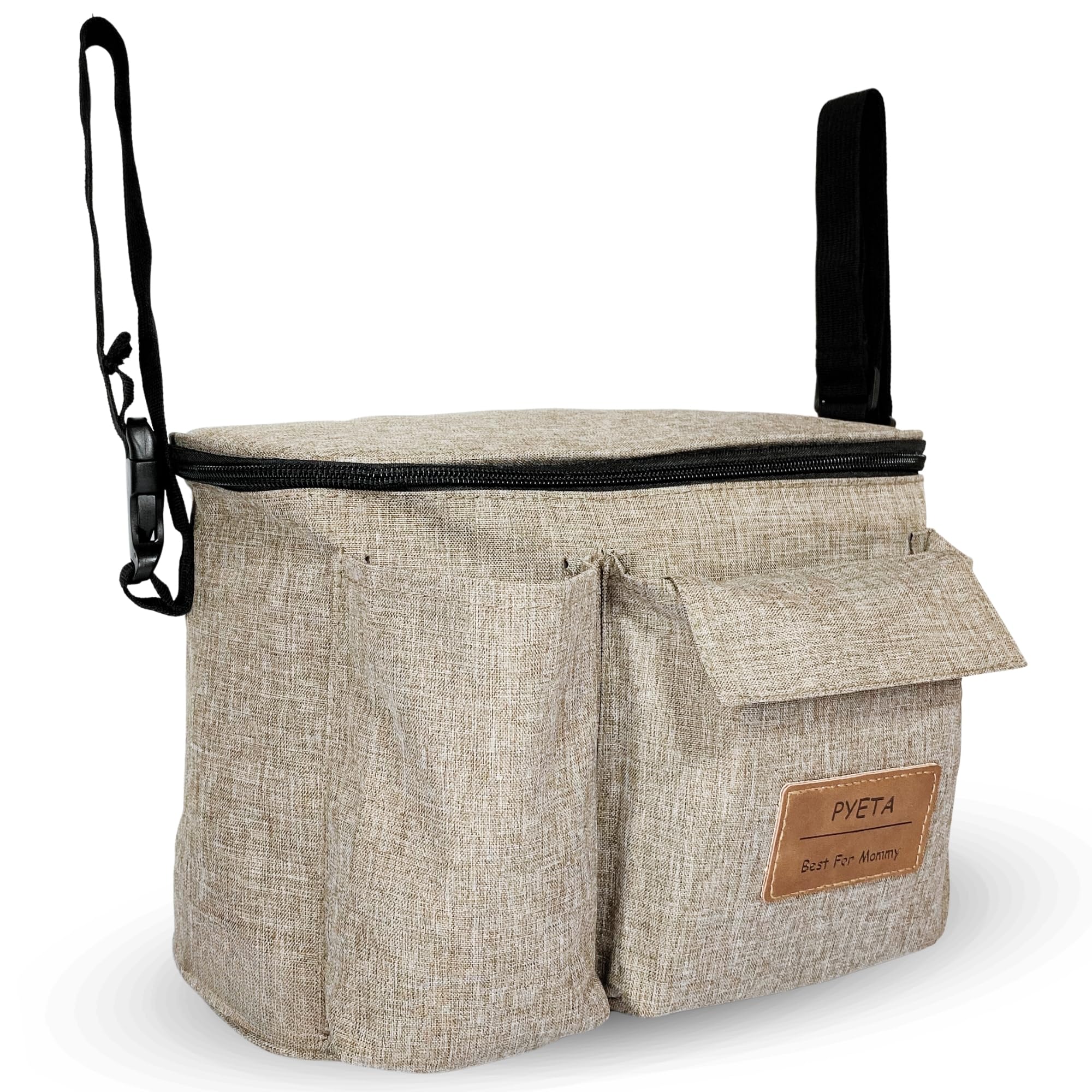 Mandarinmelon Bolso Carro Bebe. Bolsa Organizadora de Cochecitos para Mamá Bolso Carrito Bebe. Bolsa de Maternidad para Silla de Paseo. Maleta de Hospital o Mochila para el Carrito.