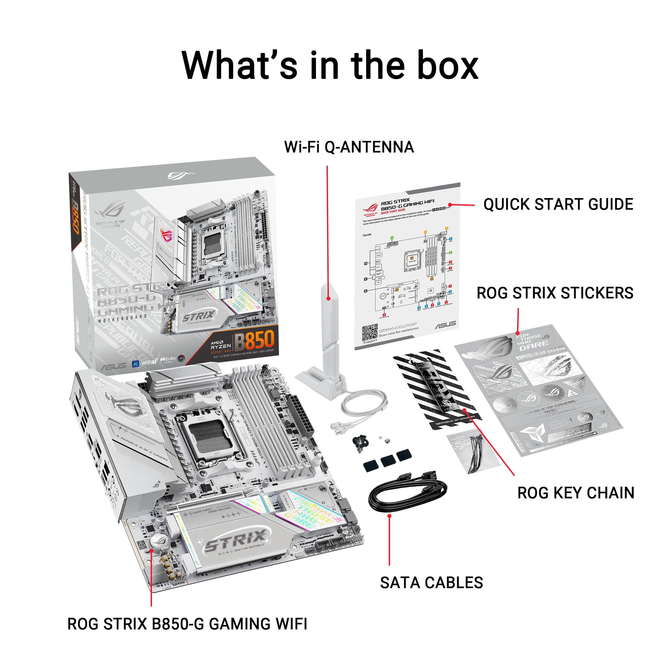 ROG STRIX B850-G GAMING WiFi マザーボード Amazon.in: Buy ASUS ROG Strix B850-G Gaming WiFi AMD AM5 B850 mATX