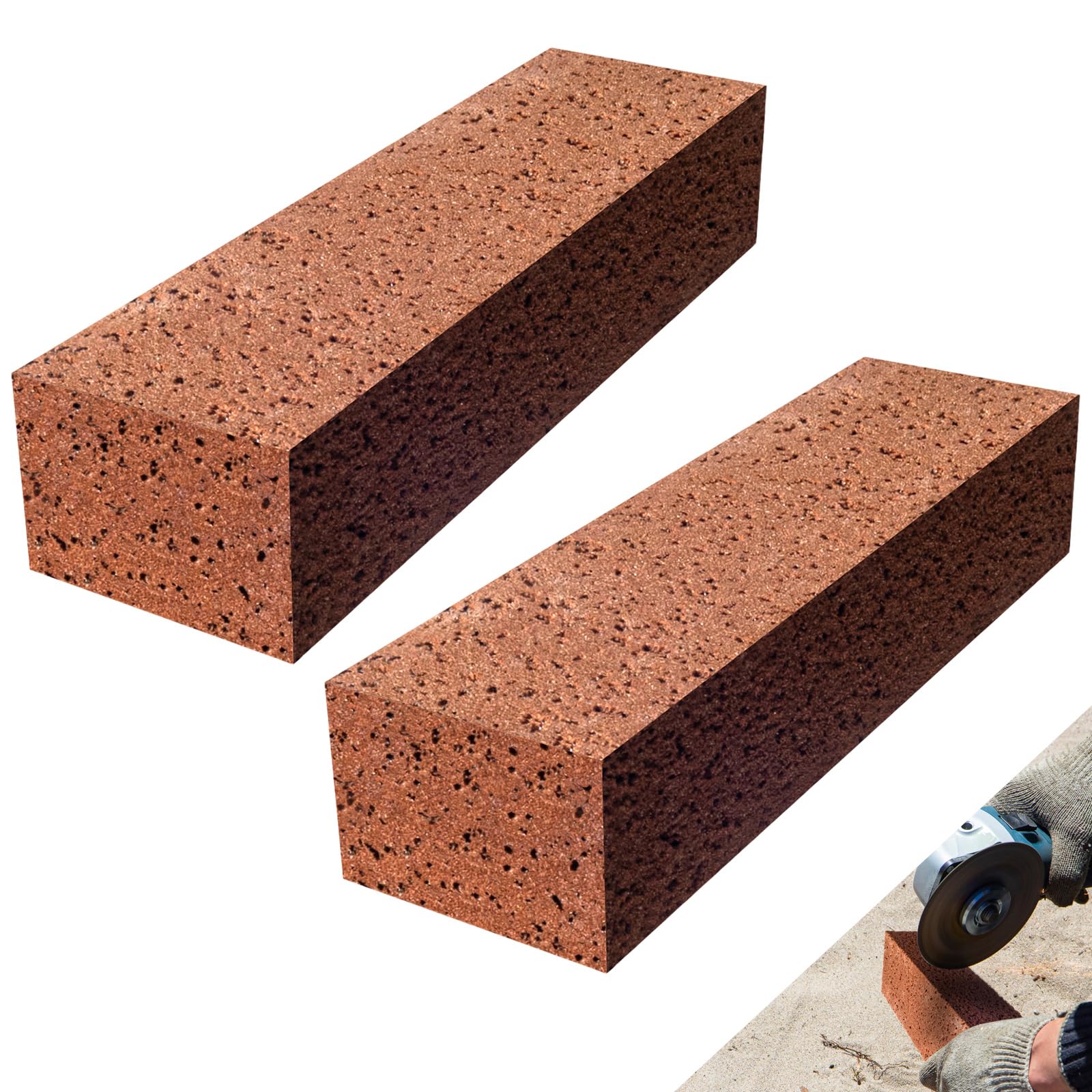 Lanties 2 Pcs Diamond Blade Resin Dressing Stone Diamond Sharpening Tool Blade Knife Dressing Stone