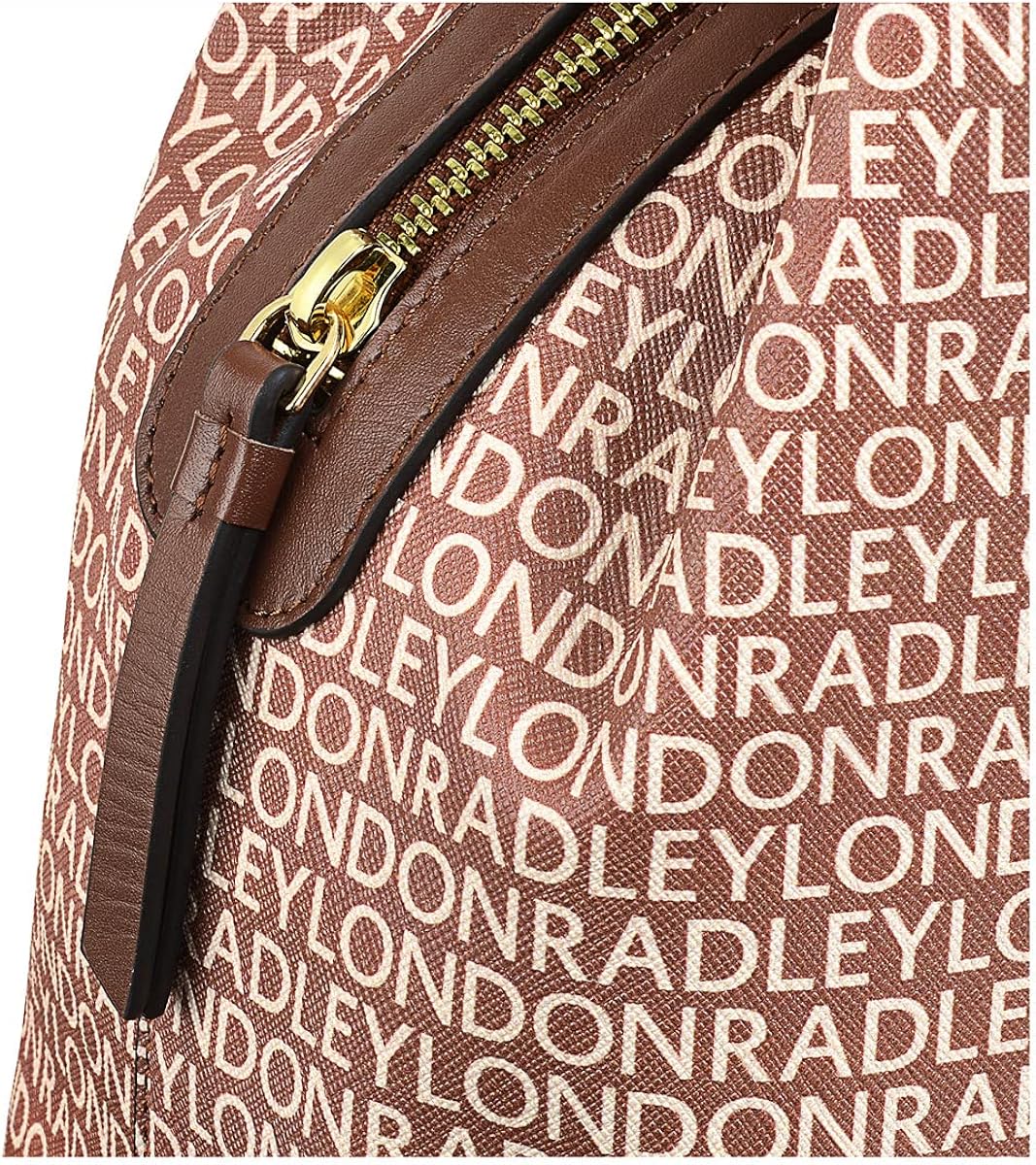 Radley London Shepherdess Walk Signature Logo Medium Zip Top Shoulder