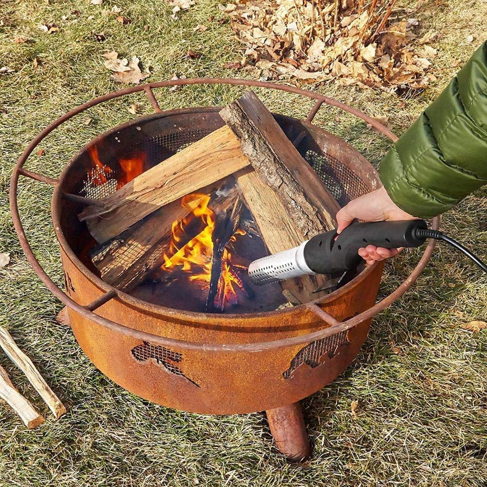 zaizai Encendedor De Carbón, Encendedor De Barbacoa 1500 W, Encendedor De Carbón Eléctrico, Encendedor De Carbón, Herramienta De Barbacoa para Chimenea, Barbacoa De Carbón