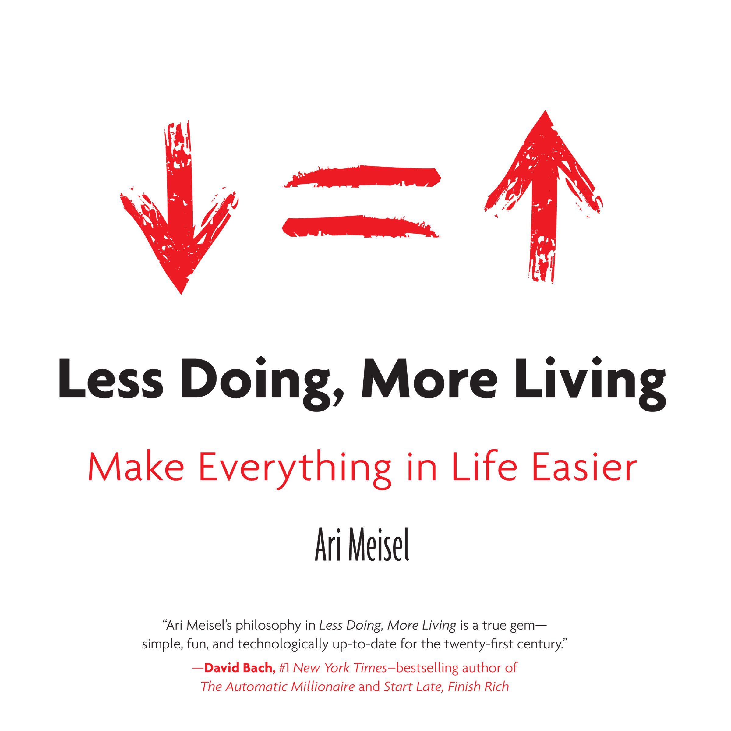 Cover art for Less Doing, More Living
