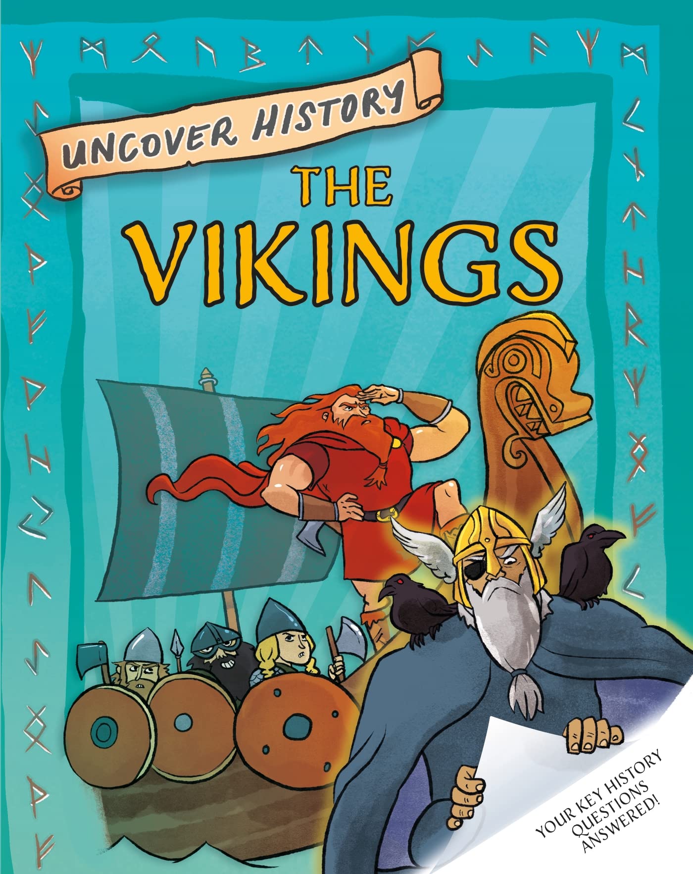 Uncover History The Vikings by Clare Hibbert PAPERBACK 9781526322074