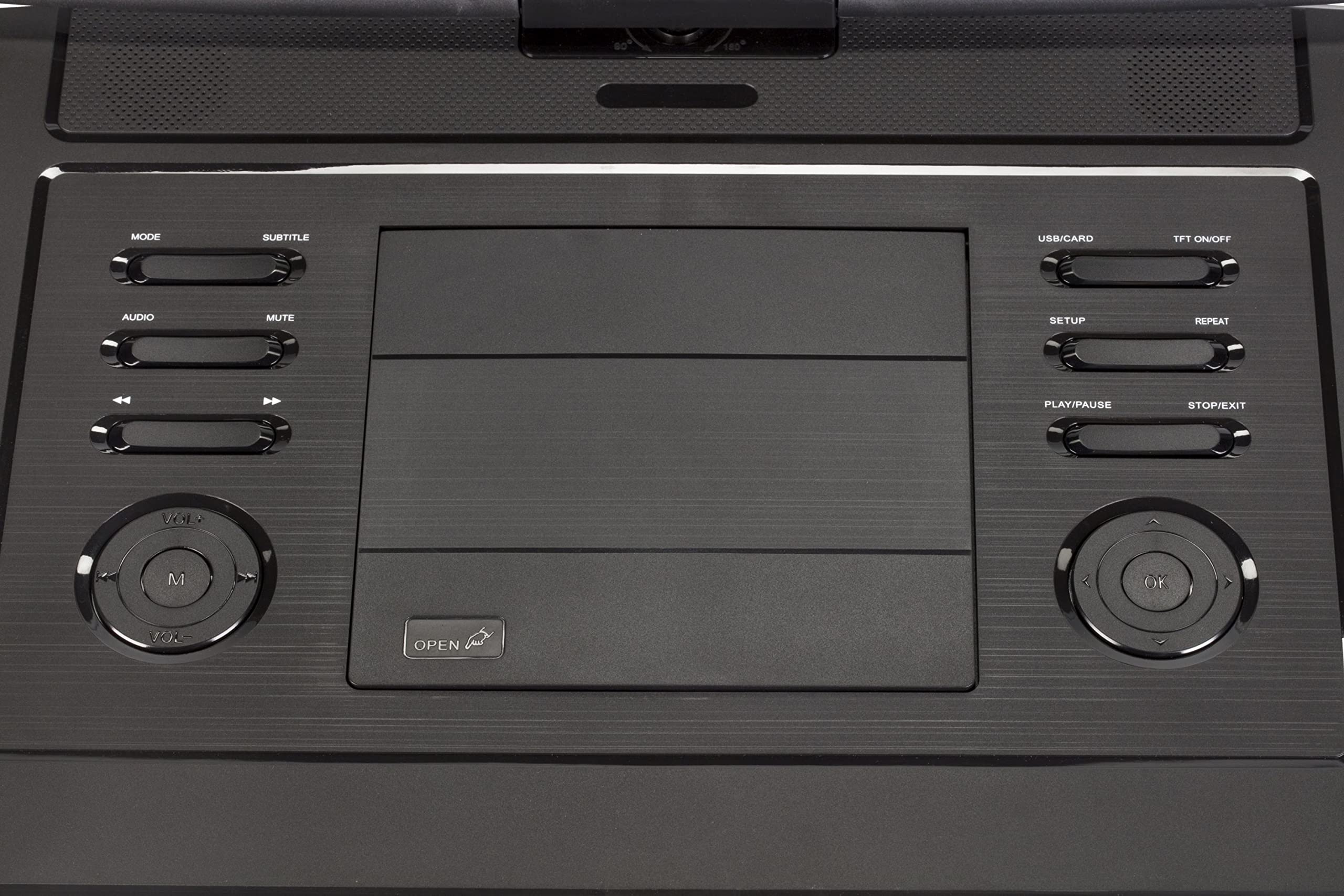 UNIVERSUM tragbarer 15.6' DVD-Player Auto DVB-T2 und 12 Volt Adapter DVD 400-20