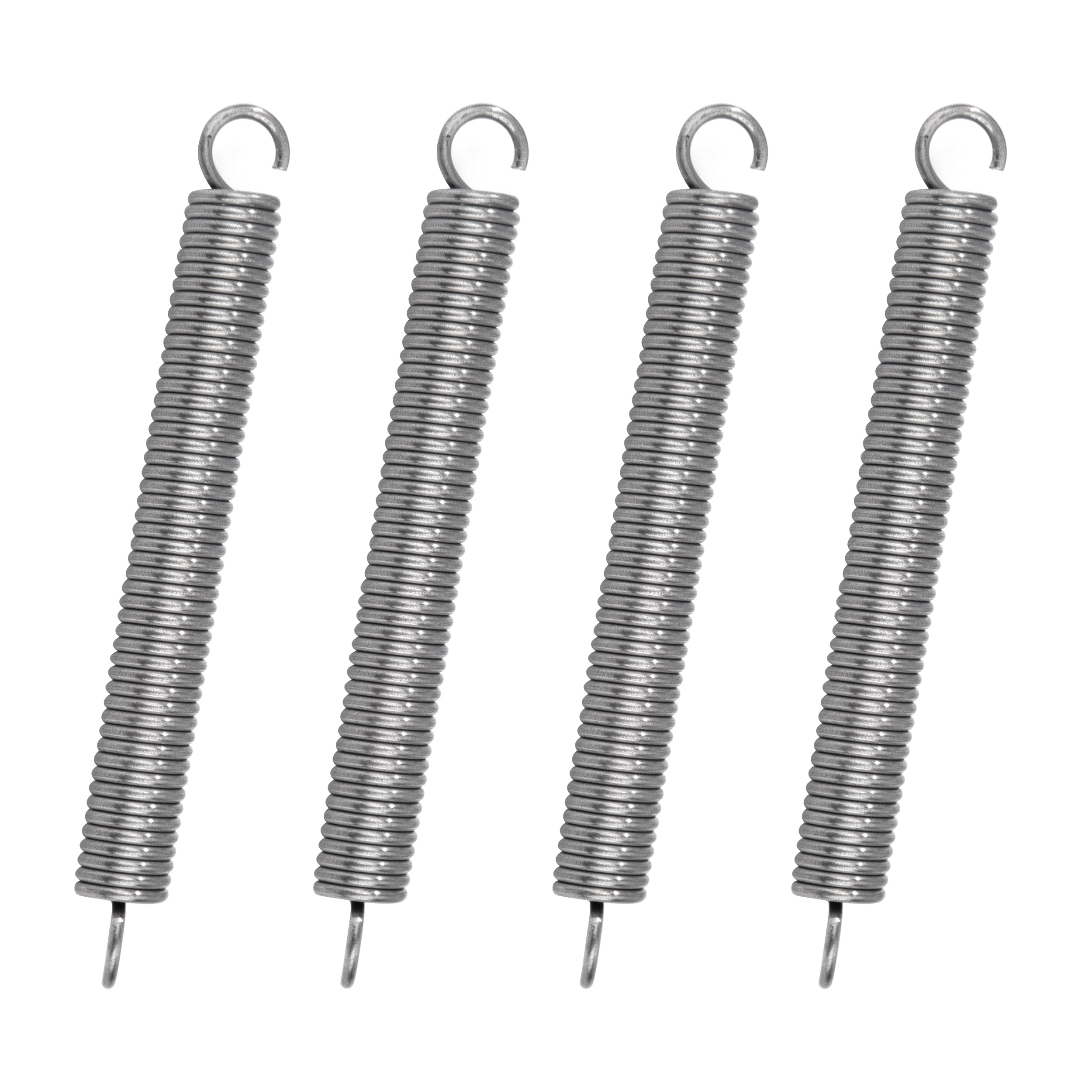 Ressorts De Traction Avec Crochets - Fil 0.8mm, Diam. Ext. 5mm, Longueur 20mm, Force 2.1kg - Lot De 20 Pièces - 7