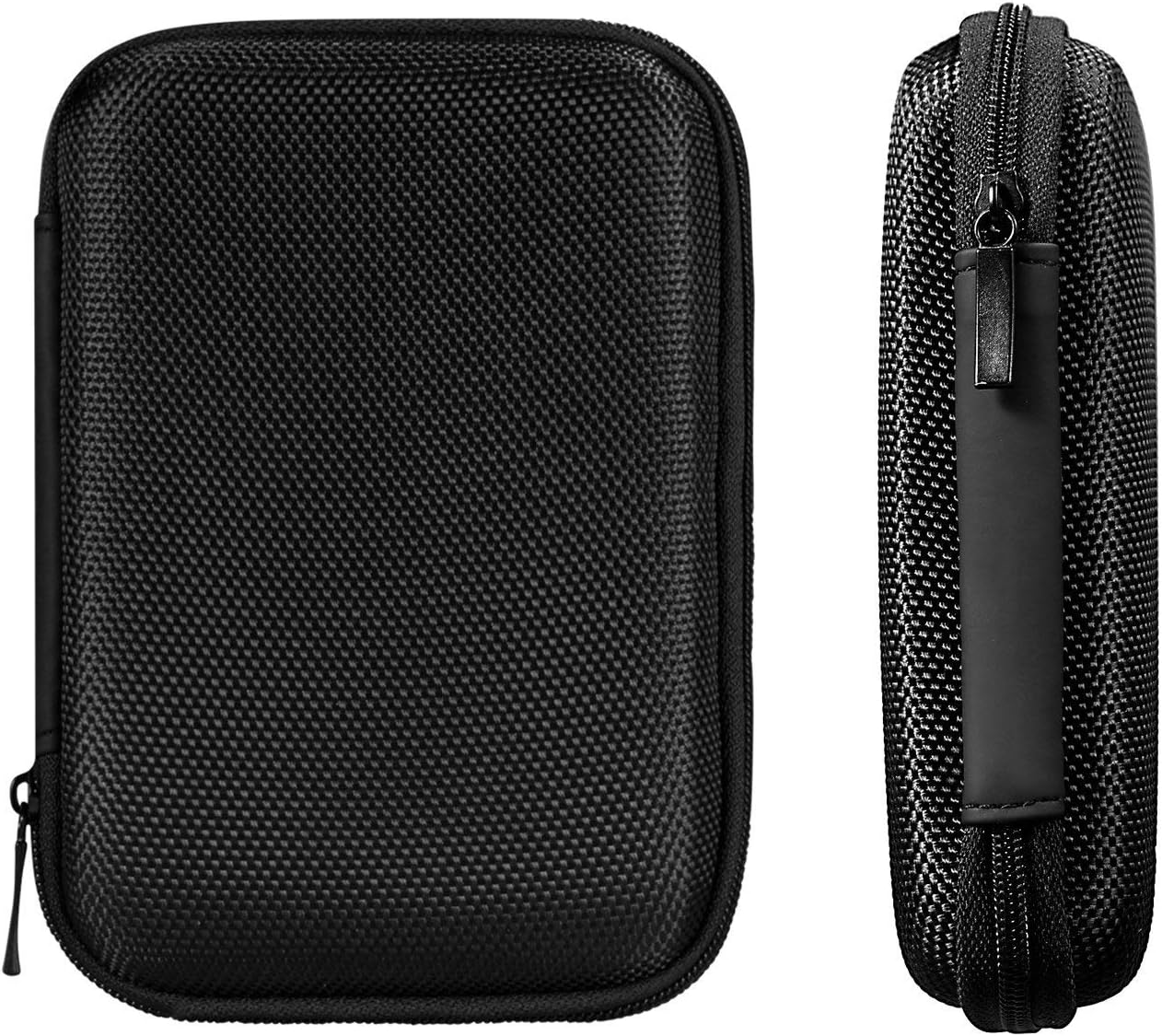 Hard Carrying Case, Timorn Shockproof Carrying Case Hard Shell Small Carry Case Universal Travel Case for Small Electronics and Accessories (Black, Pack of 1)