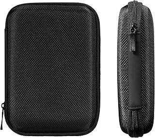 Hard Carrying Case, Timorn Shockproof Carrying Case Hard Shell Small Carry Case Universal Travel Case for Small Electronics and Accessories (Black, Pack of 1)