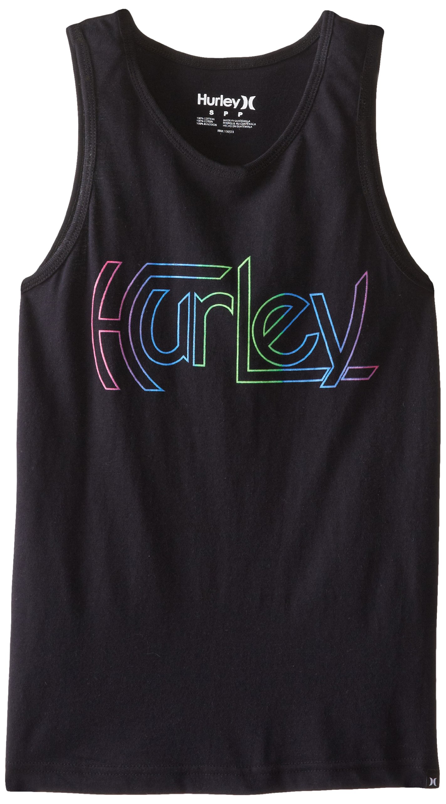 Hurley Big Boys' Neon Tank Shirt