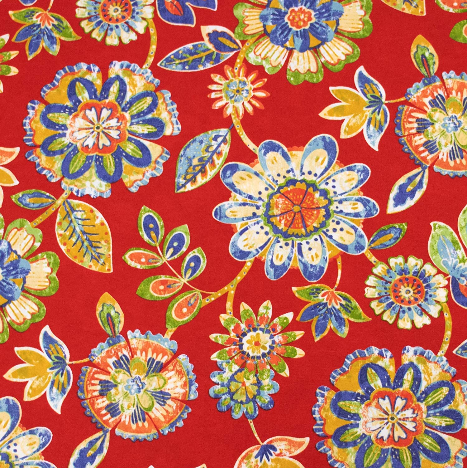 RSH DECOR: Foam U-Shape Wicker Seat Cushions Set of 2 | 19” x 19” | Water-Resistant Spun Fabric | Outdoor Chair Cushions for Patio Furniture | Daelyn Cherry