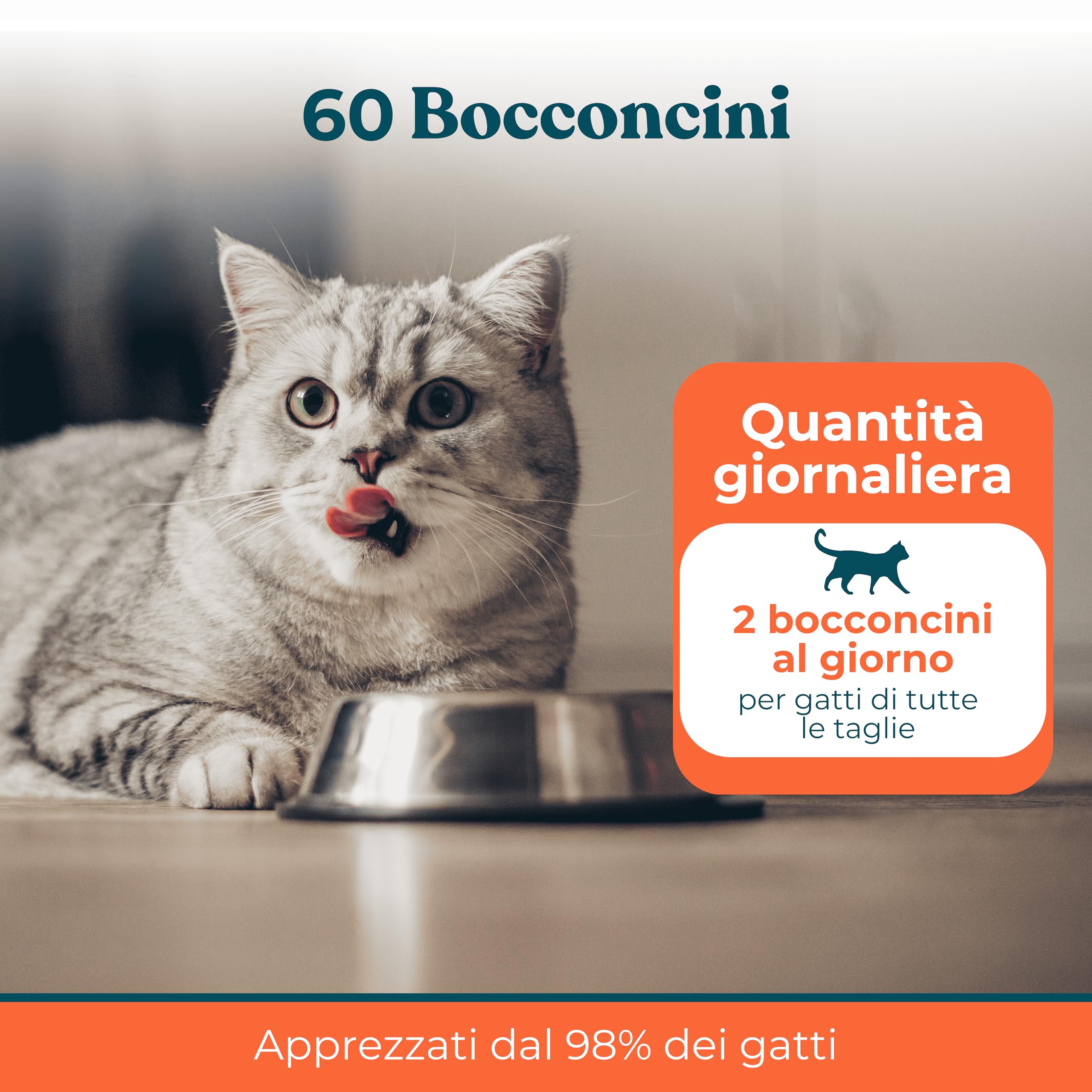 Probiotici Per Gatti Digestivo Naturale Gusto Pollo e Pesce - Integratori per Gatti Contro Diarrea, Vomito e Boli di Pelo