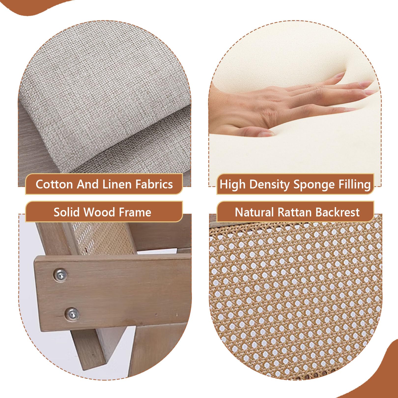 Sedie da pranzo con schienale (2 pezzi), sedia da cucina con rivestimento in velluto, sedia