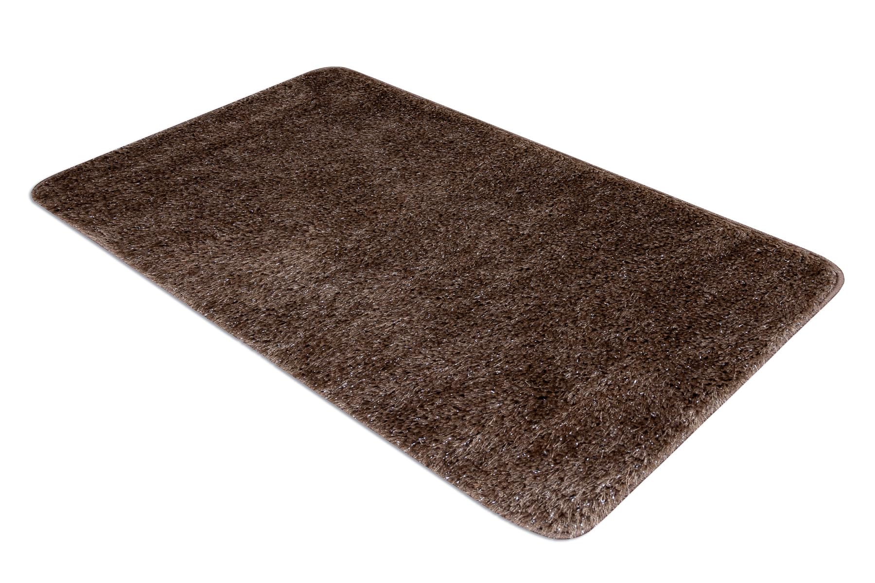 rugsx Set 2 alfombras de baño Synergy, Glamour, Alfombra baño Antideslizante, Suave y Lavable, Beige 60x100 cm