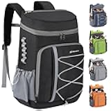 Cooler Backpack - 35/50 Can Insulated Soft Cooler Lunch Bag for Camping, Beach, Hiking & Shopping