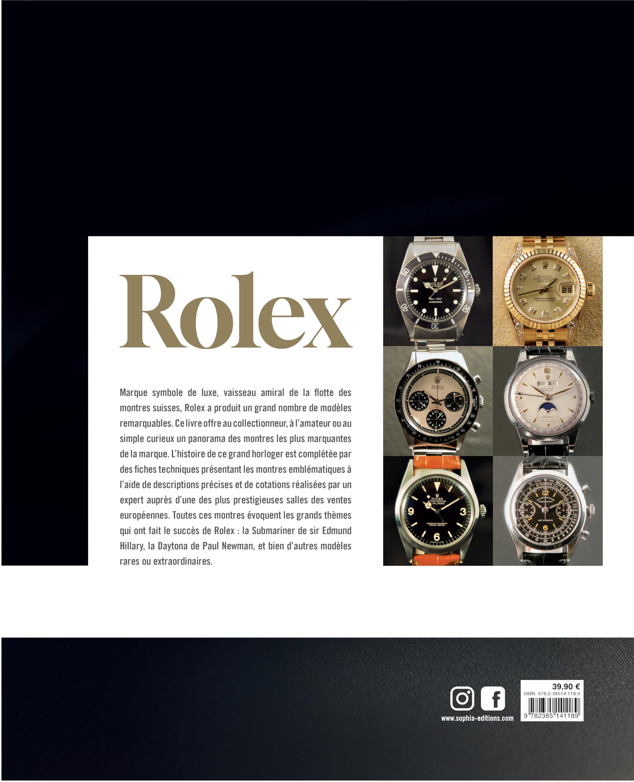 Rolex en 50 montres