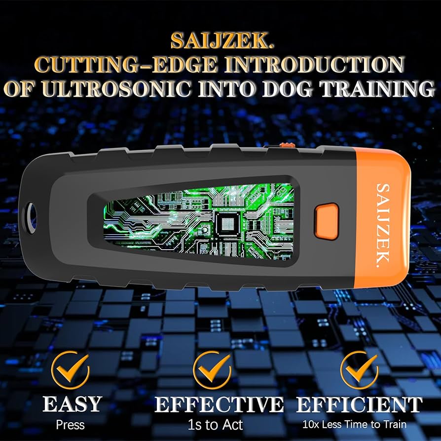 GIBOUS×GALFY SNAKE DOG DAMAGE TRAINER Amazon.com : SAIJZEK. Ultrasonic Dog Trainer | Bark