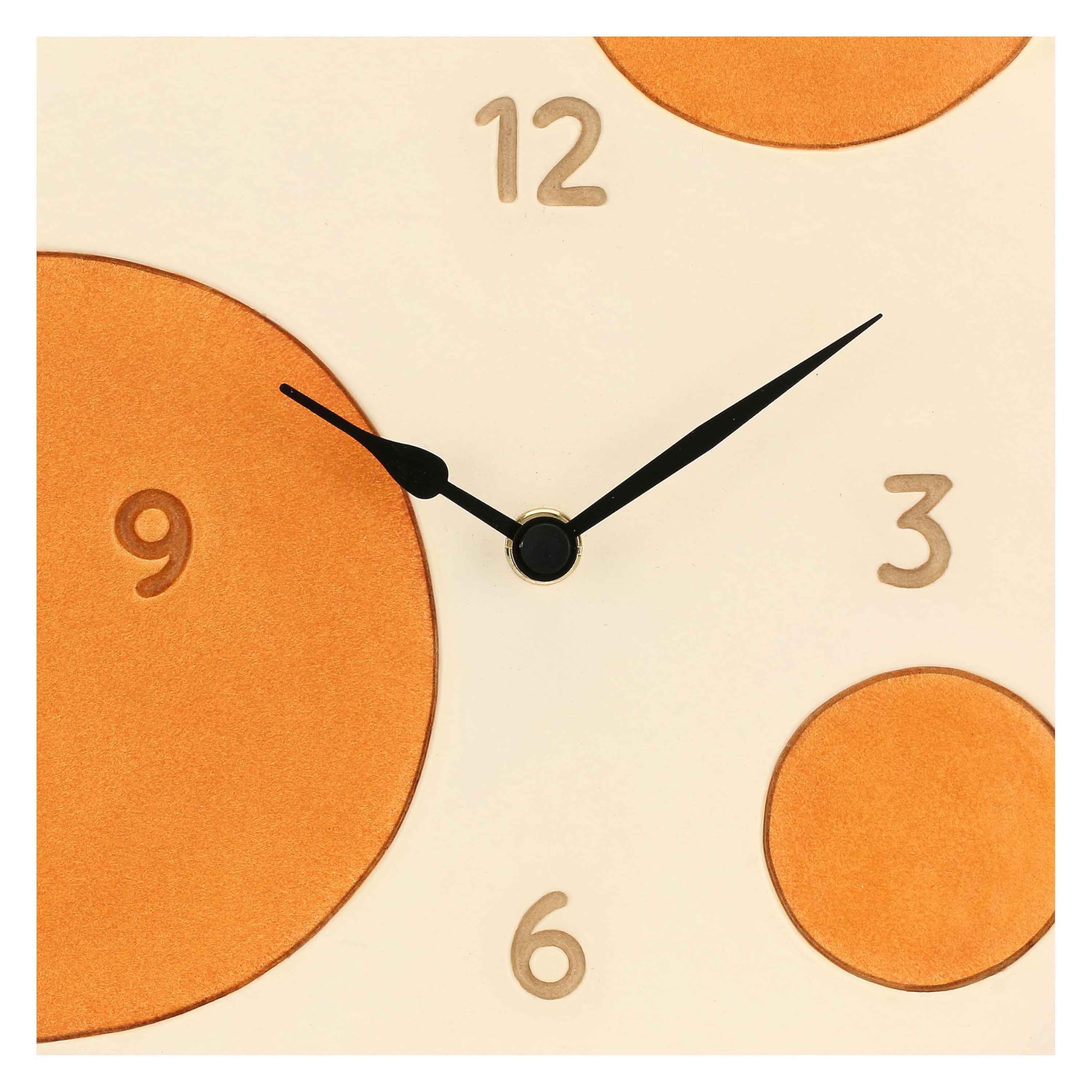 THUN - Orologio da muro - ceramica - Collezione Chroma - 26 x 26 x 4,7 cm