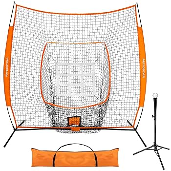 野球ネット 練習用 バッティングネット ピッチングネット スチール製 野球器具 Amazon | 野球 ネット バッティングネット 野球練習ネット