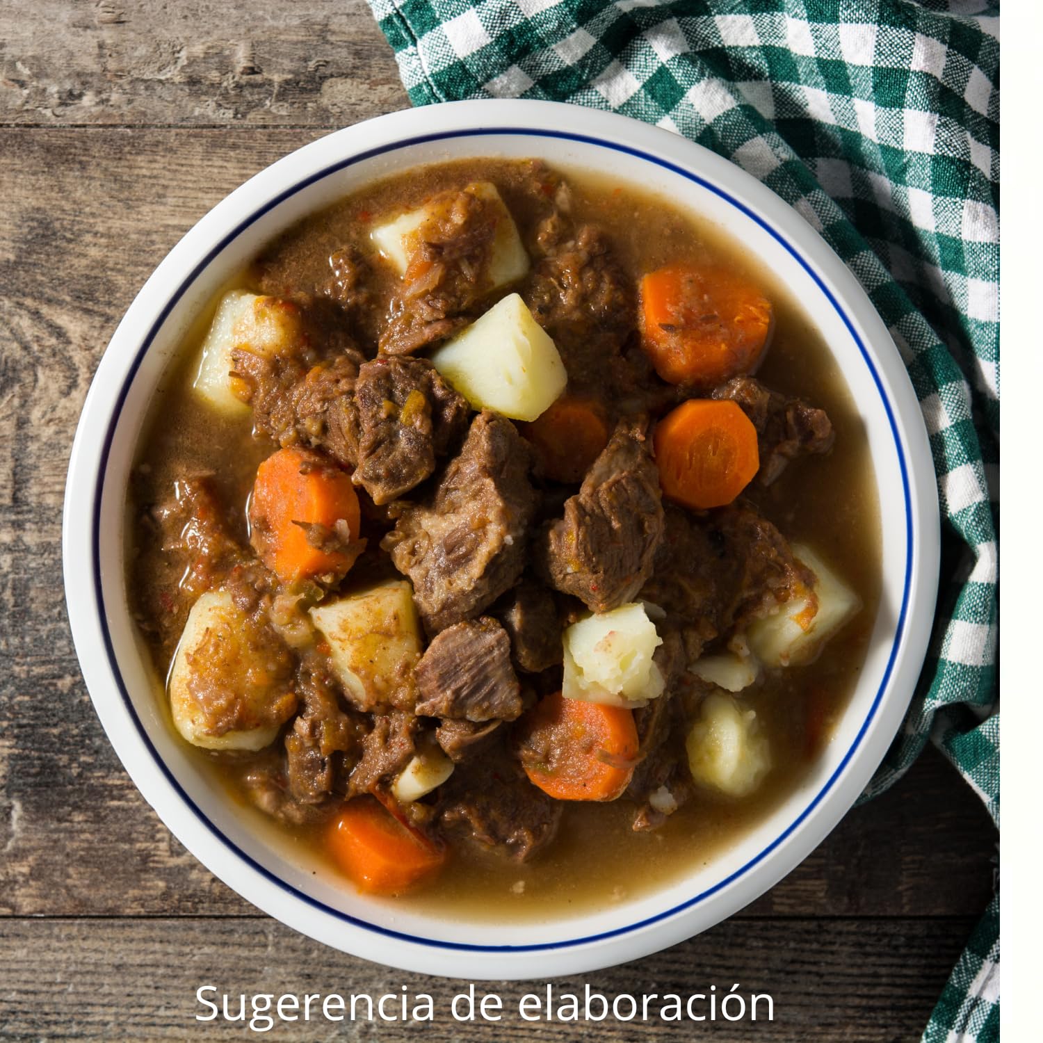Carne de Ternera Gallega para Guisar – Tacos sin Hueso 1 kg | Ideal para Estofados, Ragú y Guisos Tradicionales | Envasado al Vacío y Envío Refrigerado
