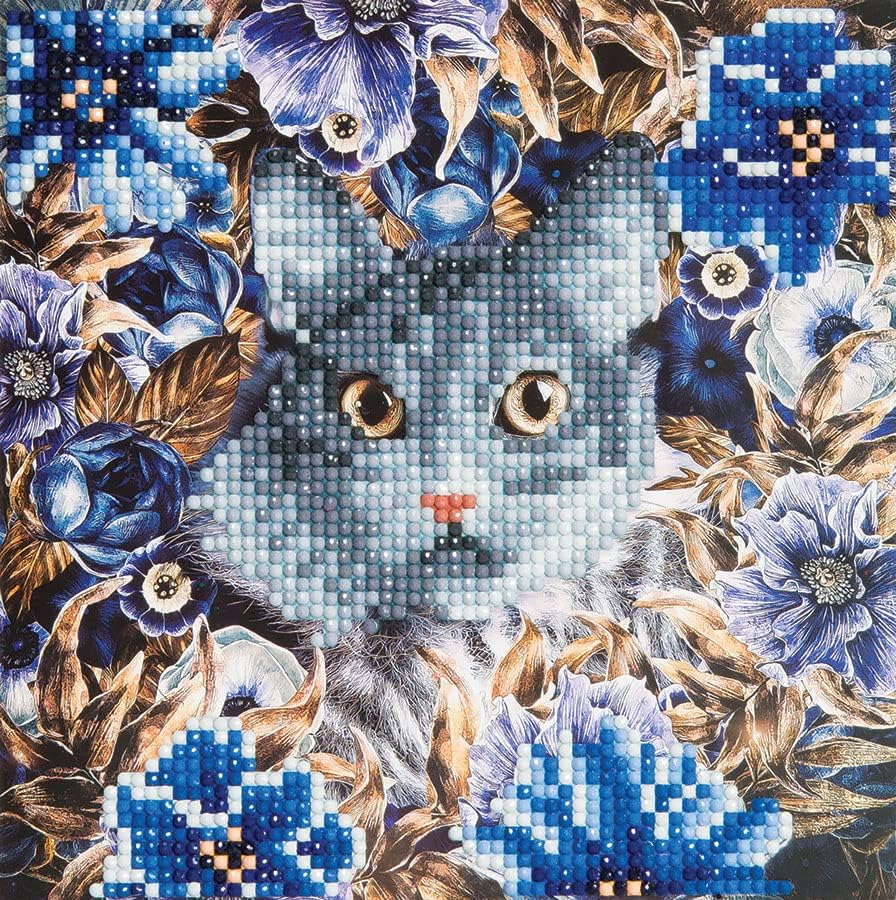 Crystal Art Robin Crystal Art Card Kit 18 x 18 cm