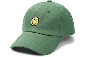 Smile Face Toddler Baseball Cap: The Perfect Fit for Young Baseball Enthusiasts