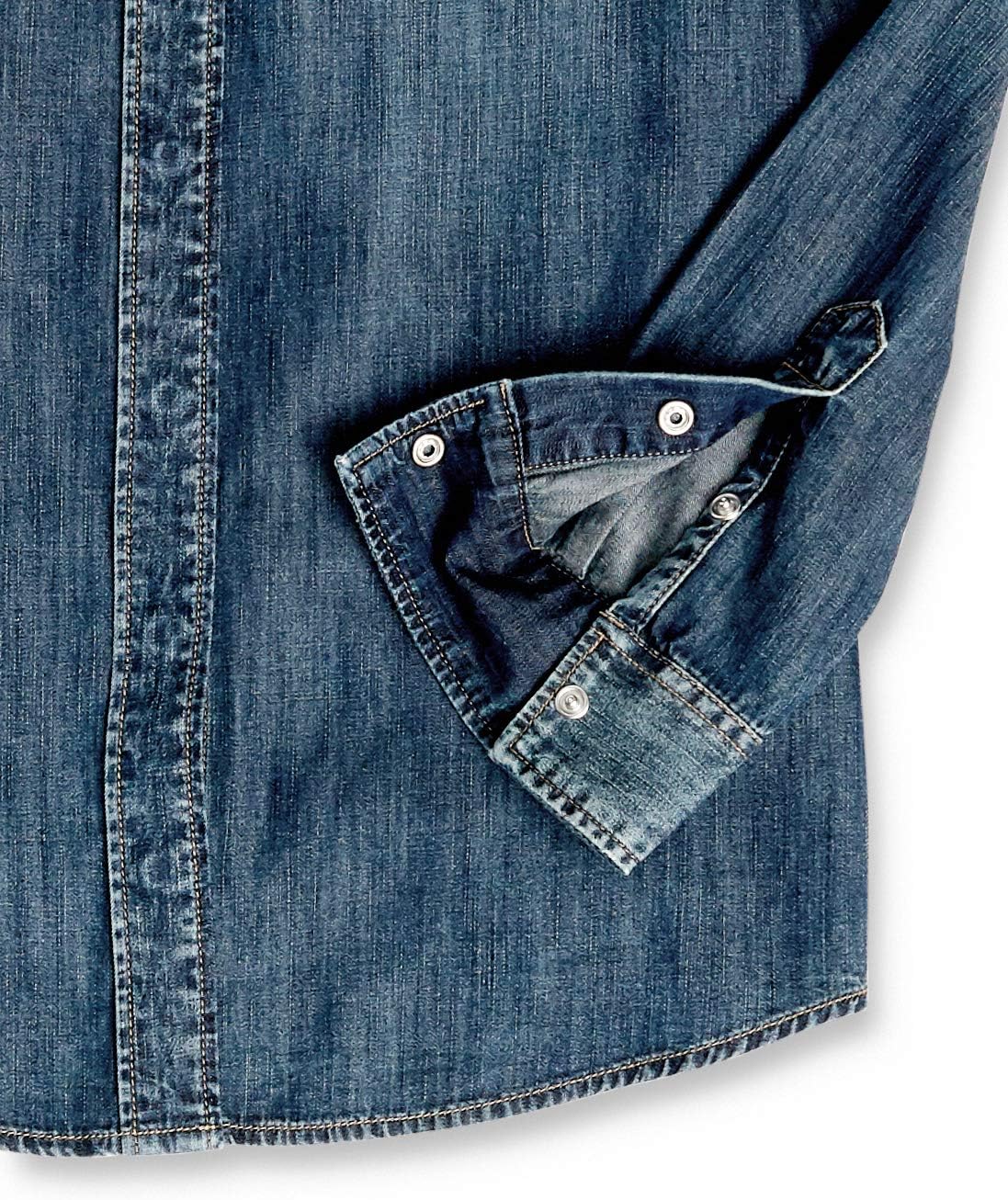 Amazon Brand - Goodthreads Women's Denim Long-Sleeve Boyfriend Shirt - Image 6