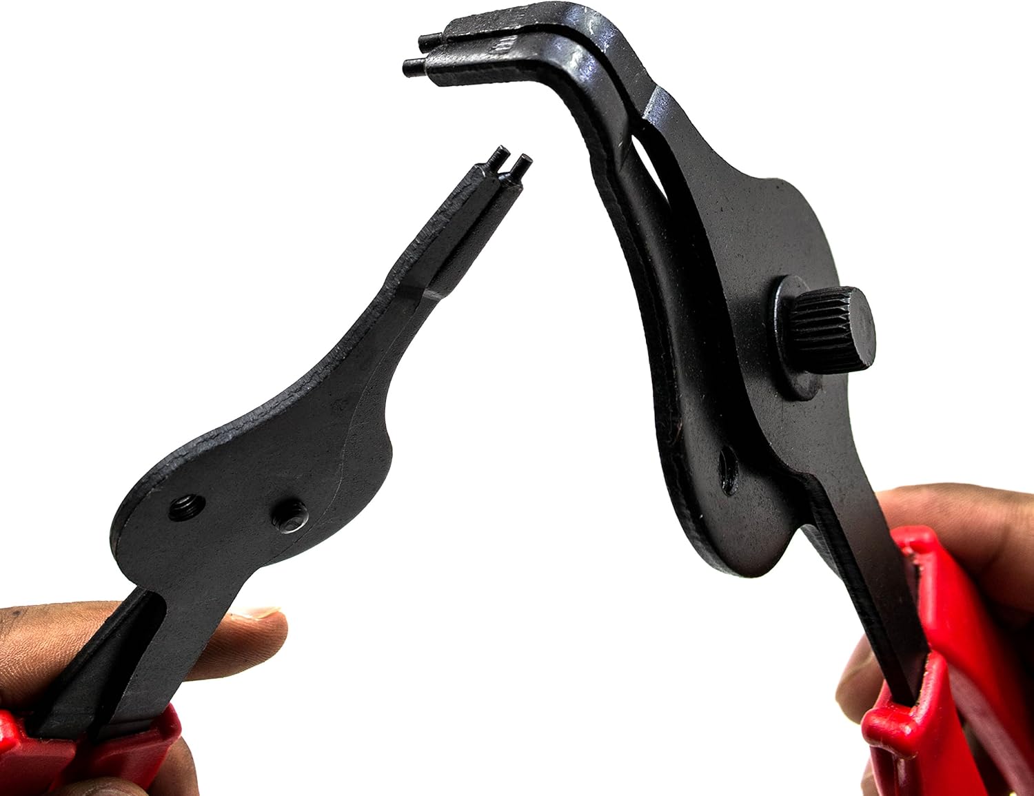 Bastex 11 piece Internal External Plier Set for Retaining Snap Ring and Circlip Removal Tools for Automobiles Lawnmowers and Farm Equipment Maintenance. Easy Push nut E Spiral an Split ring Removal.