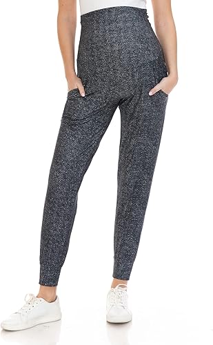 Miniatura 2 de Leggings Depot Pantalones de maternidad para mujer sobre el vientre pantalones deportivos casuales para el embarazo