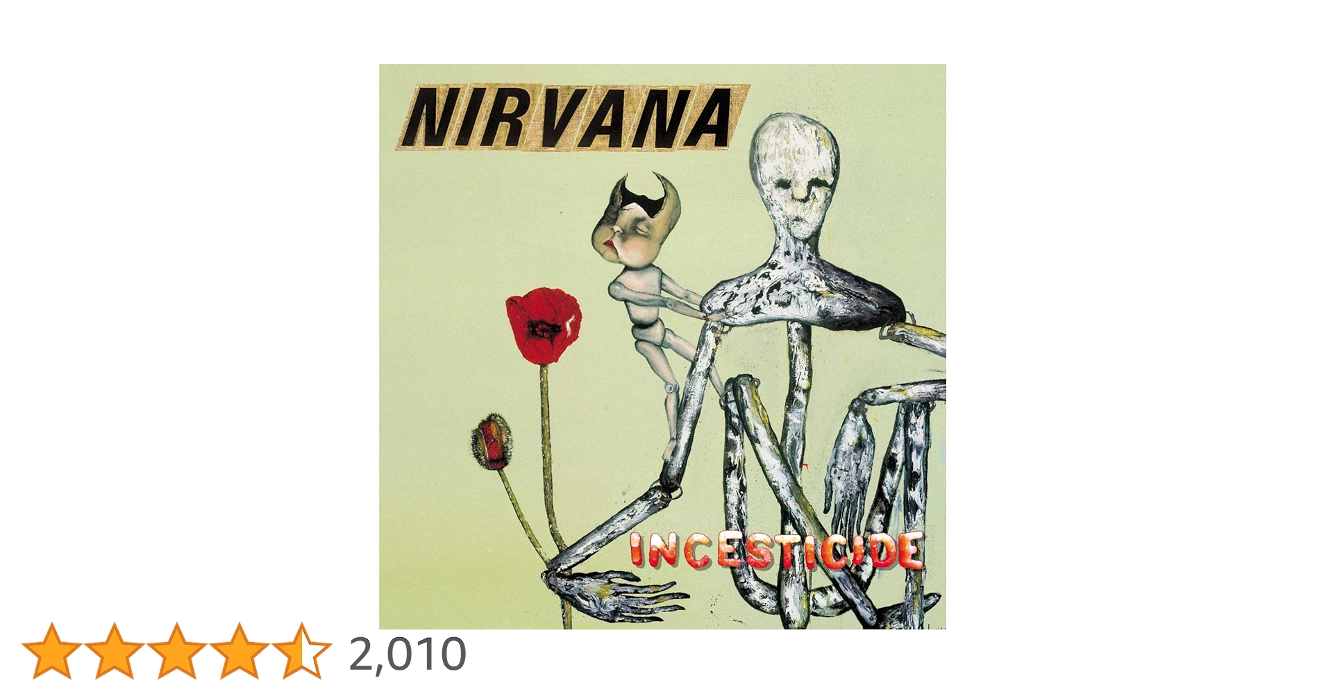 激レア入手困難　NIRVANAコピーライト有1993 INCESTICIDE 激レア入手困難 NIRVANAコピーライト有1993 INCESTICIDE - メルカリ
