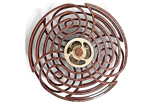 Oasis Mini Kinetic Art Canvas: A Harmonious Dance of Tranquility