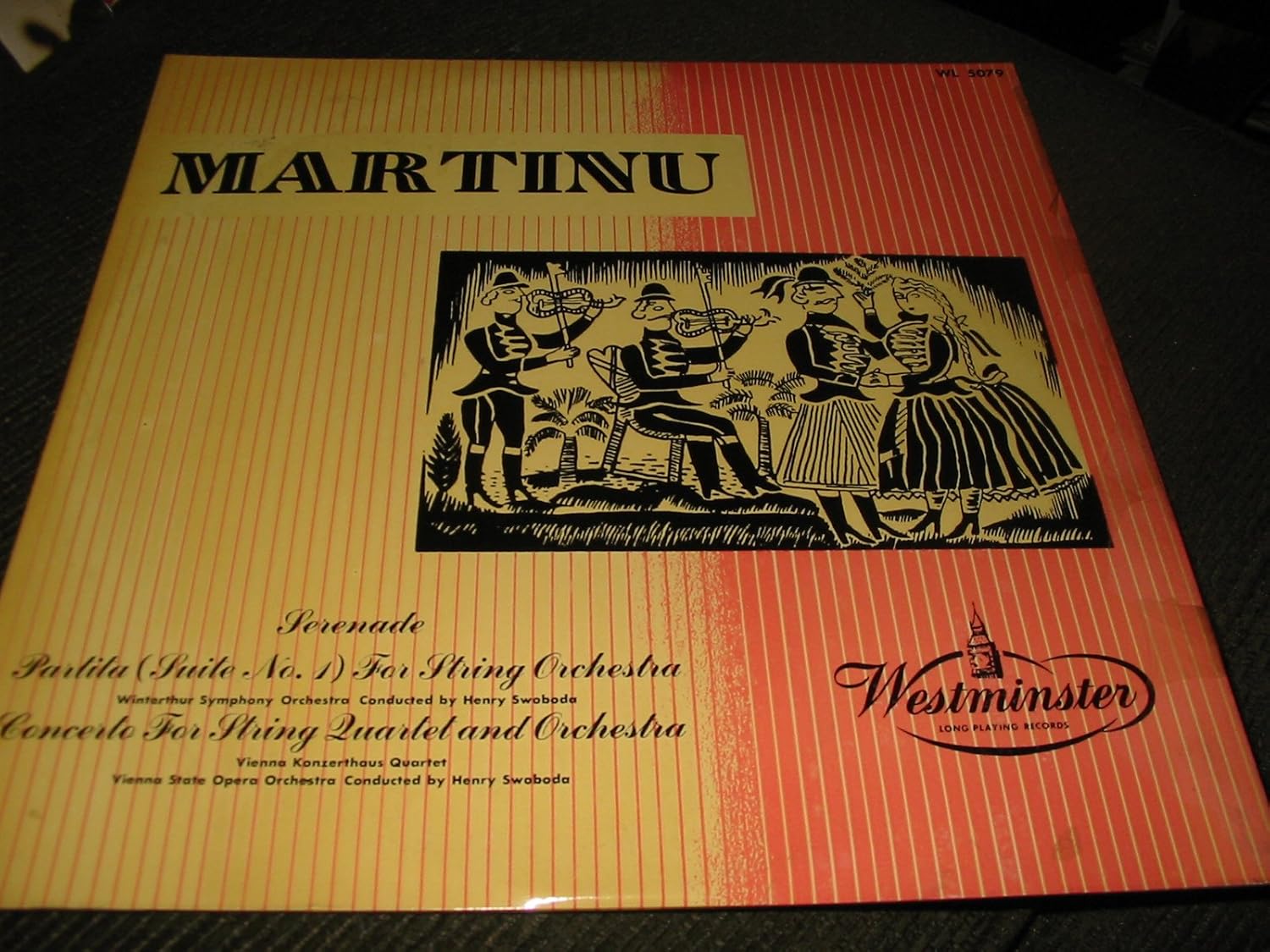 Martinu Serenade Partita Suite No. 1 for String Orchestra