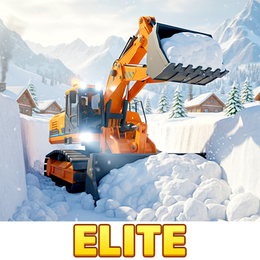 Snow Road Excavator – Winter Rescue Game