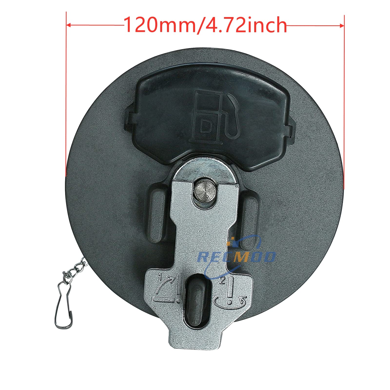 Recmod Fuel Cap AT342385 84548562 1118857 for John Deere Volvo 