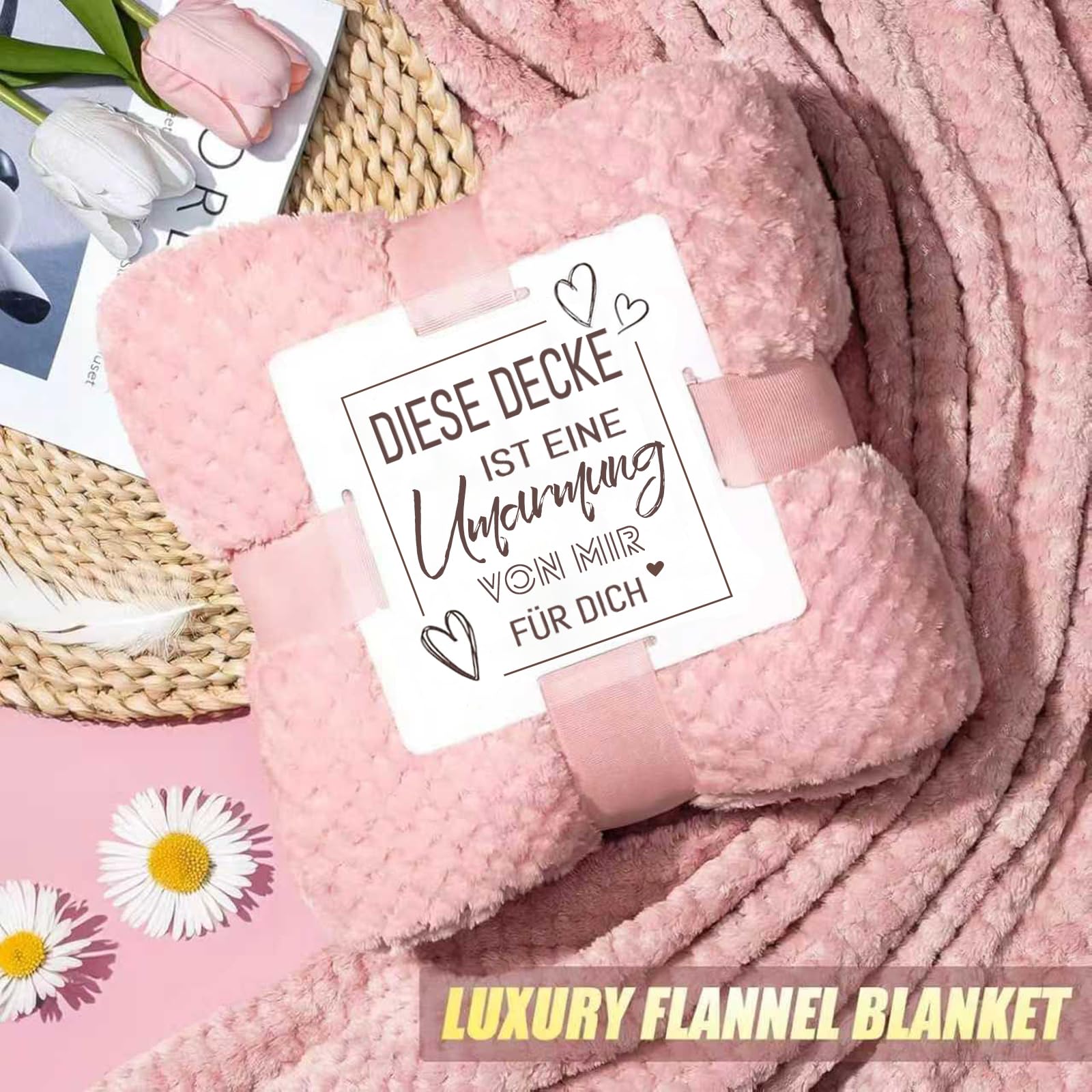 Geschenke für Frauen, Geburtstagsgeschenk für Frauen - 9tlg Rosenduft Geschenkset, Wellness Geschenke für Beste Freundin, Frau, Kollegin, Schwester zum Geburtstag