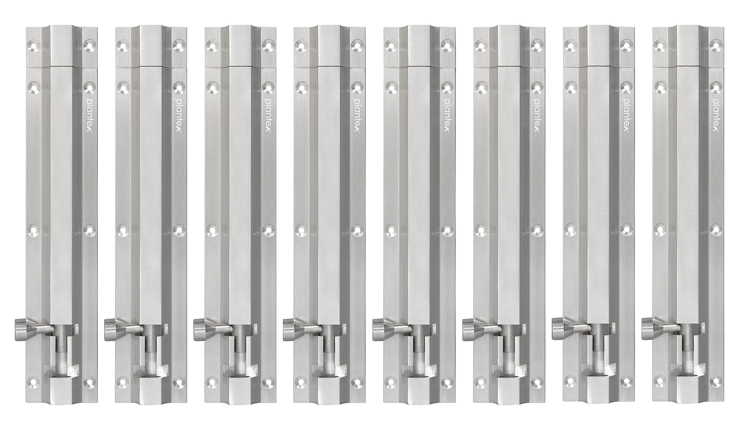 Plantex Stainless Steel 8-inch Tower Bolt/Tower Bolt for Home,Offices Doors and Windows/Tower Bolt for Main Door/Wardrobe Door Latch/Kundi/Chitakini/Door Latch for Windows (Chrome, Pack of 8) (B0C2CQ9STX) Amazon Price History, Amazon Price Tracker