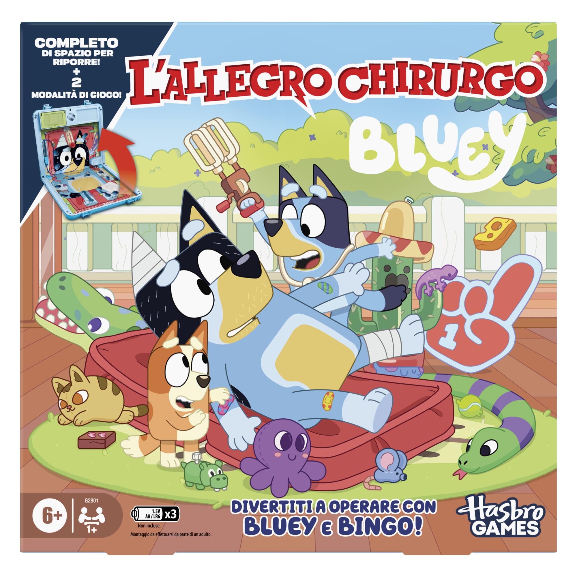 L'Allegro Chirurgo Bluey Edition Jeu de société Version Italienne