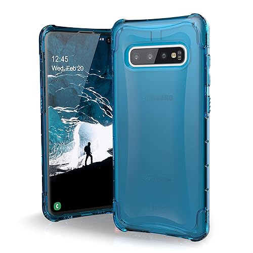 URBAN ARMOR GEAR UAG Designed for Samsung Galaxy S10 Plus [6.4-inch Screen] Plyo [Glacier] Military Drop Tested Phone Case