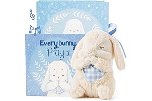 Tickle & Main Everybunny Prays: Dedication Gifts for Boys 7 Inches Baptism & Easter