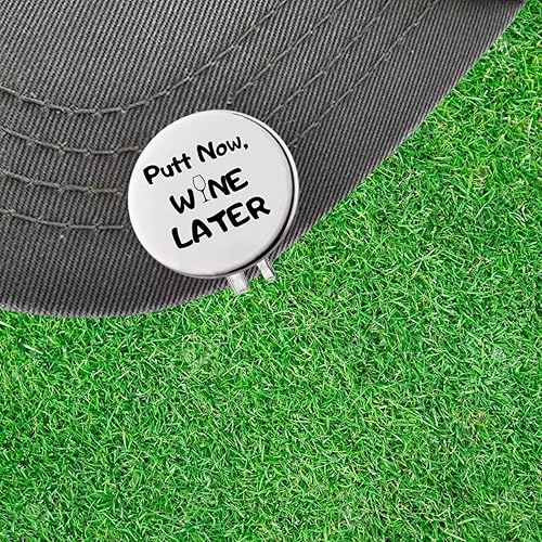 Miniatura 2 de Divertido marcador de pelota de golf con clip magnético para sombrero, un regalo de golf perfecto para hombres o mujeres, accesorios de golf para