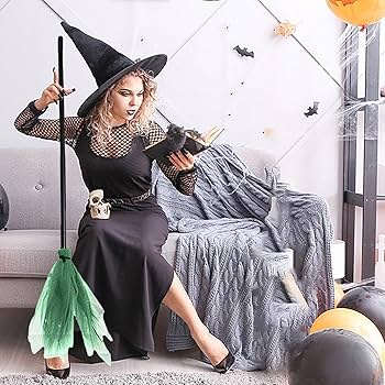 Amazon.co.jp: 魔女のほうき、35.04インチ 魔女のほうきルンバ
