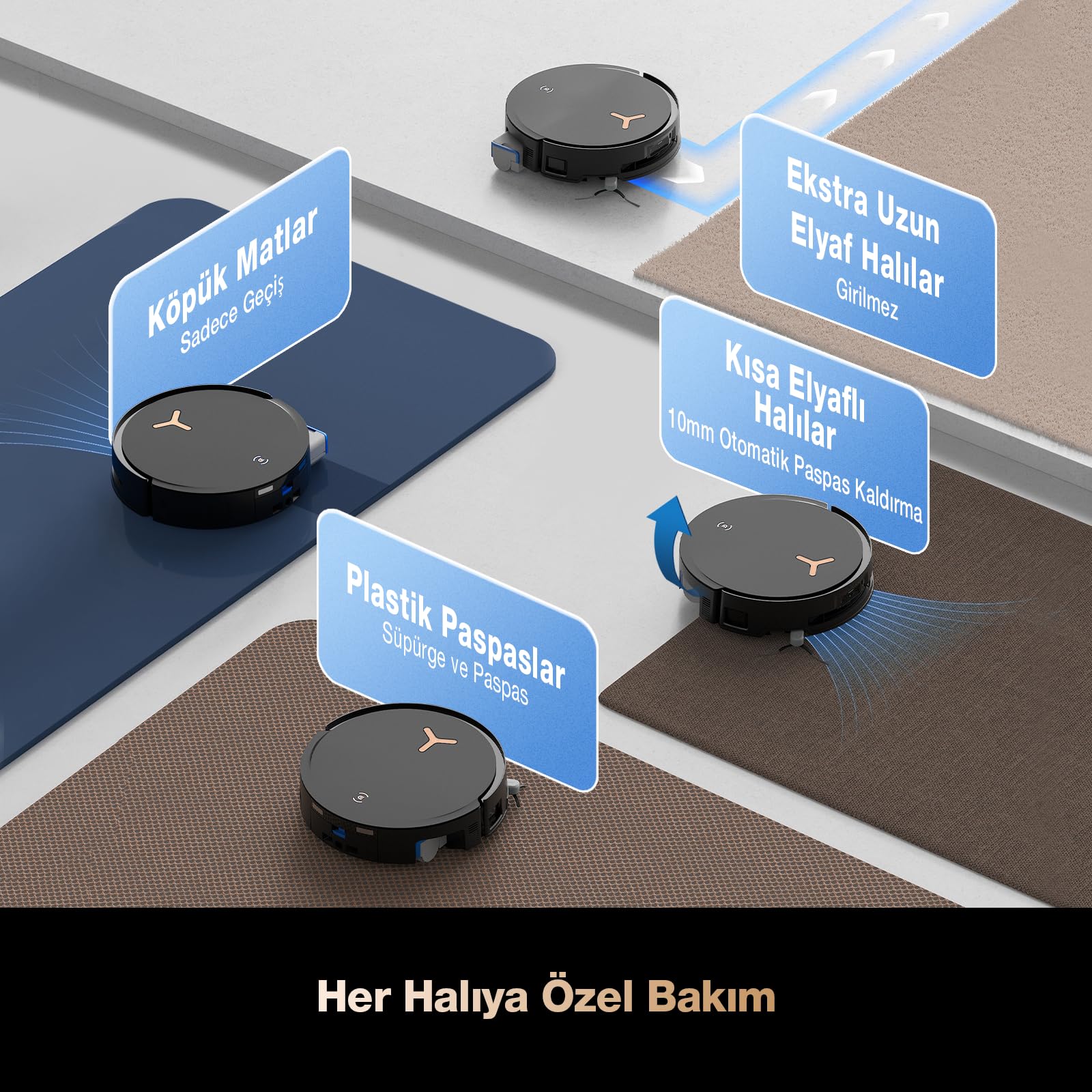 ECOVACS DEEBOT X8 PRO OMNI Robot Aspirapolvere Lavapavimenti, 18000Pa, Tecnologia di Lavaggio Automatico Istantaneo OZMO ROLLER, Pulizia con acqua calda 40-75°C, Soluzione Detergente Automatica, Nero