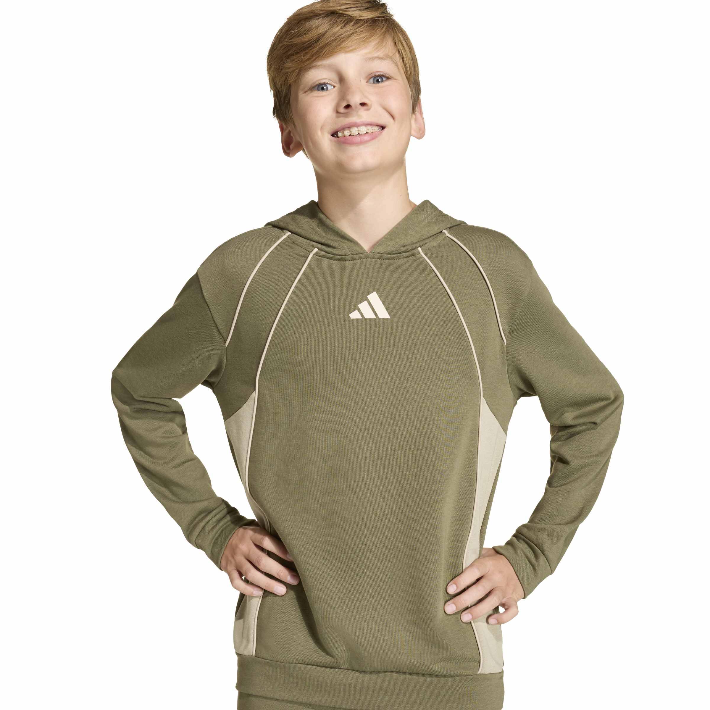 adidas Unisex Kinder Color Block Tracksuit Trainingsanzug