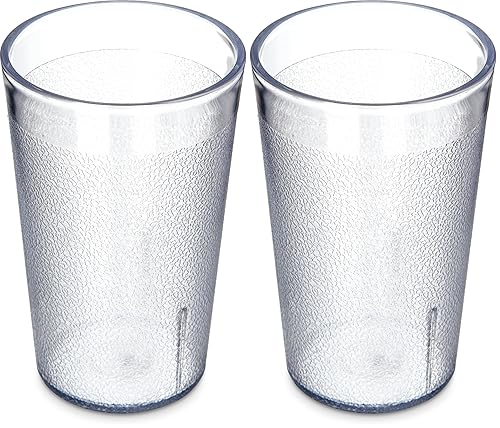 Carlisle FoodService Products Vaso de plástico transparente de 5 onzas, 1 unidad (paquete de 2)